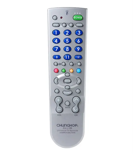 wholesale RM L190 TV remote controller 2*AA battery and play