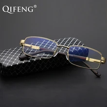 QIFENG очки для чтения женщин для мужчин анти Синие лучи диоптрий дальнозоркостью Женский Мужской градусов+ 1,0 1,5 2,5 3,0 2,0 QF285