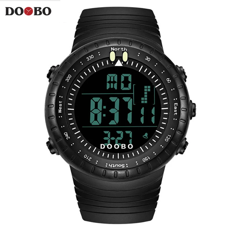 

DOOBO Brand Watch Men Military sports Watches Fashion Silicone Waterproof LED Digital Watch For Men Clock Man Relogios Masculino