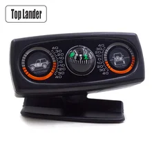 3 в 1 Многофункциональный Автомобильный Инклинометр автомобильный компас для Jeep SUV автомобильные аксессуары компас-шар угол наклона уровень инклинометр