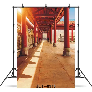 

Sunlight Architecture Walkway Vinyl Photographic Background Customized For Wedding Baby New Born Child Backdrop Studio Photocall