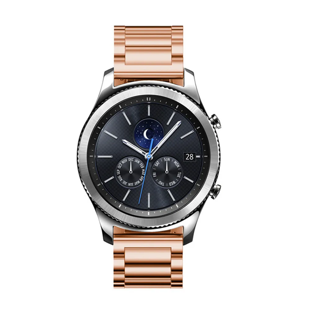 Миланская Петля из нержавеющей стали ремешок для часов Quick Release для huawei Watch GT GT2 honor watch волшебный браслет ремешок металлический браслет