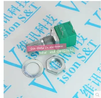 

RV097NS single linked potentiometer B50K with a switch audio / power amplifier / sealing potentiometer handle 15mm