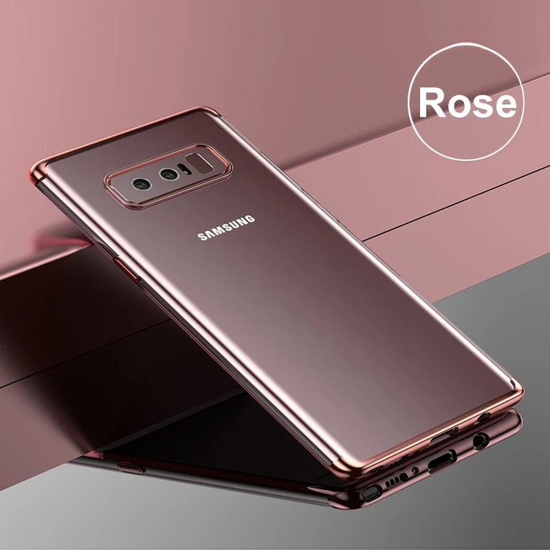 TOMKAS For Samsung Galaxy Note 8 For Samsung Galaxy A7 A5 A3 2017 Case Cover Cute Plating TPU Conque Cases For Samsung A520  (12)
