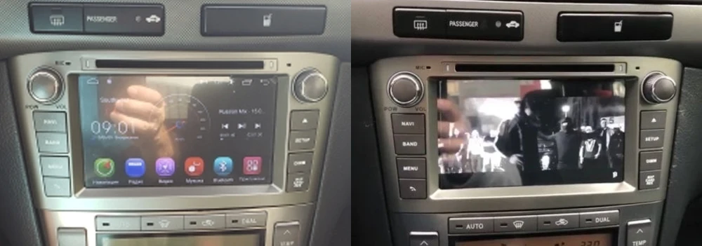 2 Din Car Multimedia Player Android 9 Auto Radio For Toyota Avensis 2008~2014 DVD GPS 8 Cores 4GB+32GB Bluetooth WiFi 9