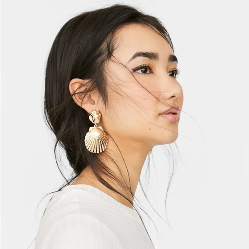 

Junlead New Fashion Design Bohemian Hanging Statement Earring Simulated Pearl Drop Dangle Earrings for Women Jewelry wholesale