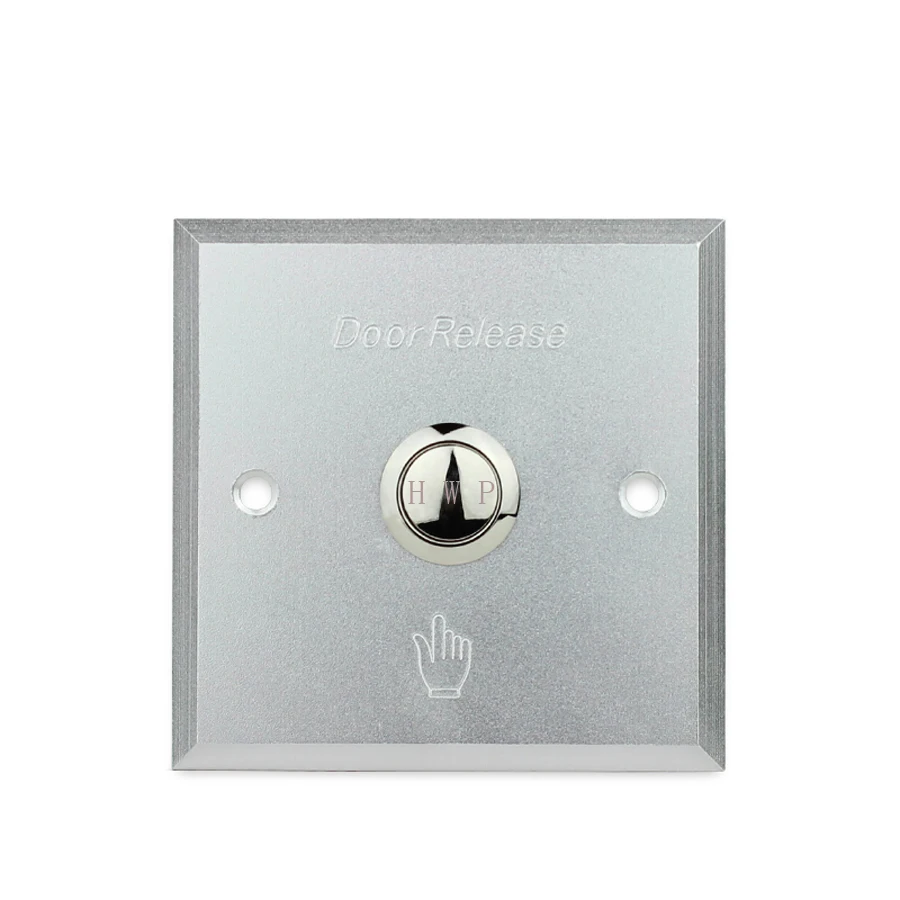 Aluminum alloy door exit button Access control switch Metal door exit push emergent exit button Aluminum alloy door exit button Access control switch Metal door exit push emergent exit button