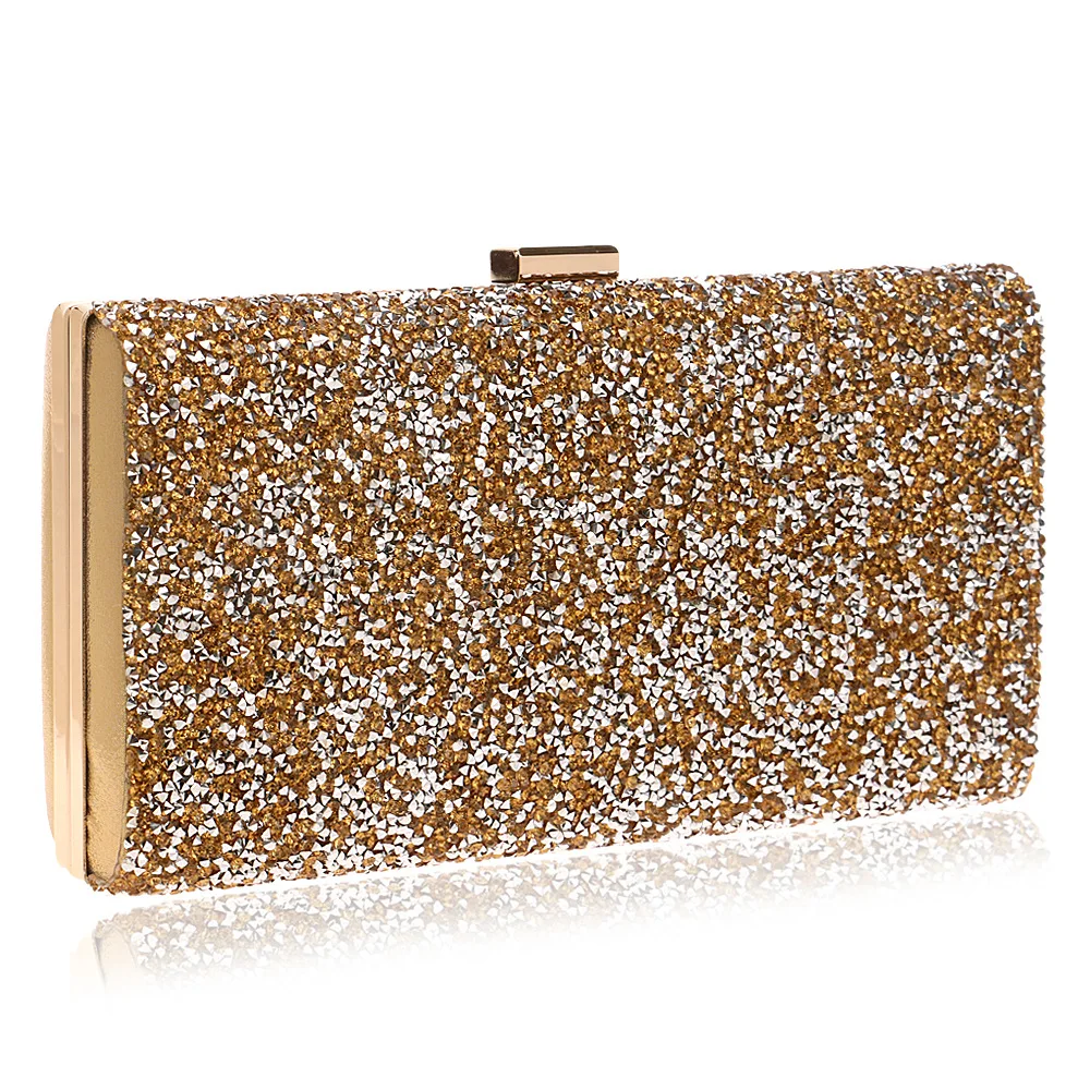 

Explosion Diamond Dinner Bag Lady Fashion Party Bag Dress Handbags Evening Bag Fashion New Hot 2018 Red Blue Black Gold Silver