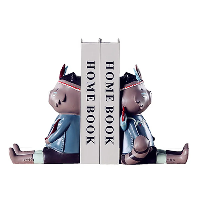 

Simulation Procyon Lotor Bookend Statue Animal Resin Crafts Home Decorations Purely Manual, Living Room L2800