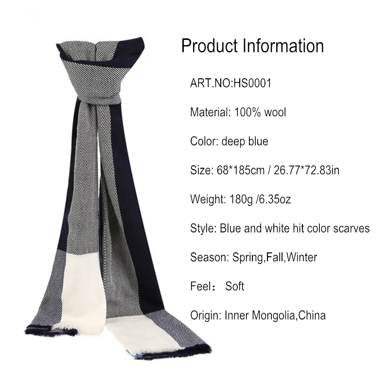 mens scarf for summer Autumn Winter Brand Men Scarf Wool Scarf Warm Scarves Soft  Cosywarmer best scarves for men