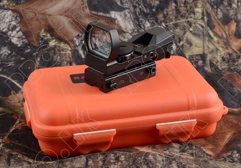 1x прицел для винтовки с зеленой и красной точкой фотографией 11 мм|red dot sight reflex|red
