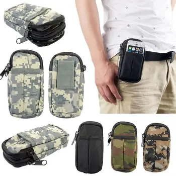 

Outdoor Fanny Pack Camo Army Molle Phone Pouch Pocket Waist Bag New Sports Wallet Mobile Phone Waist Bag Fashion