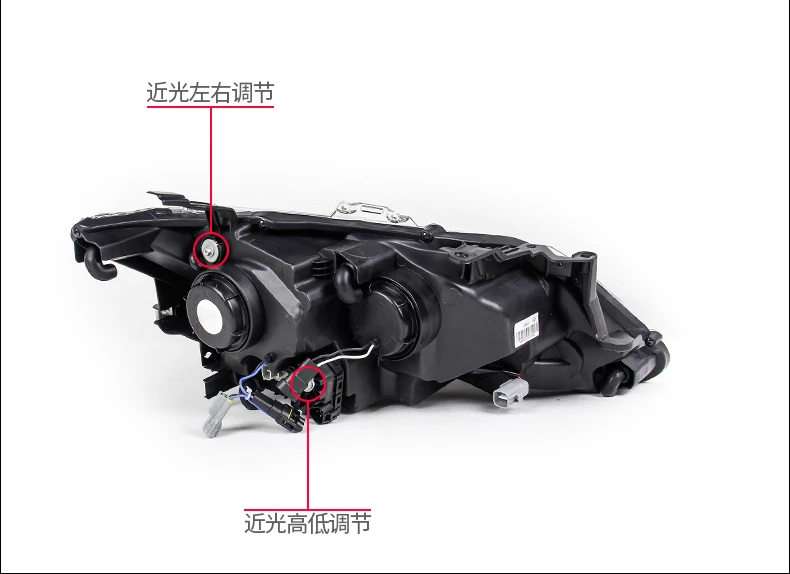 Автомобильный стайлинг-для Toyota Camry V55 фары 2015 новая светодиодная фара дальнего света Camry DRL Биксеноновые линзы Высокий Низкий луч парковка