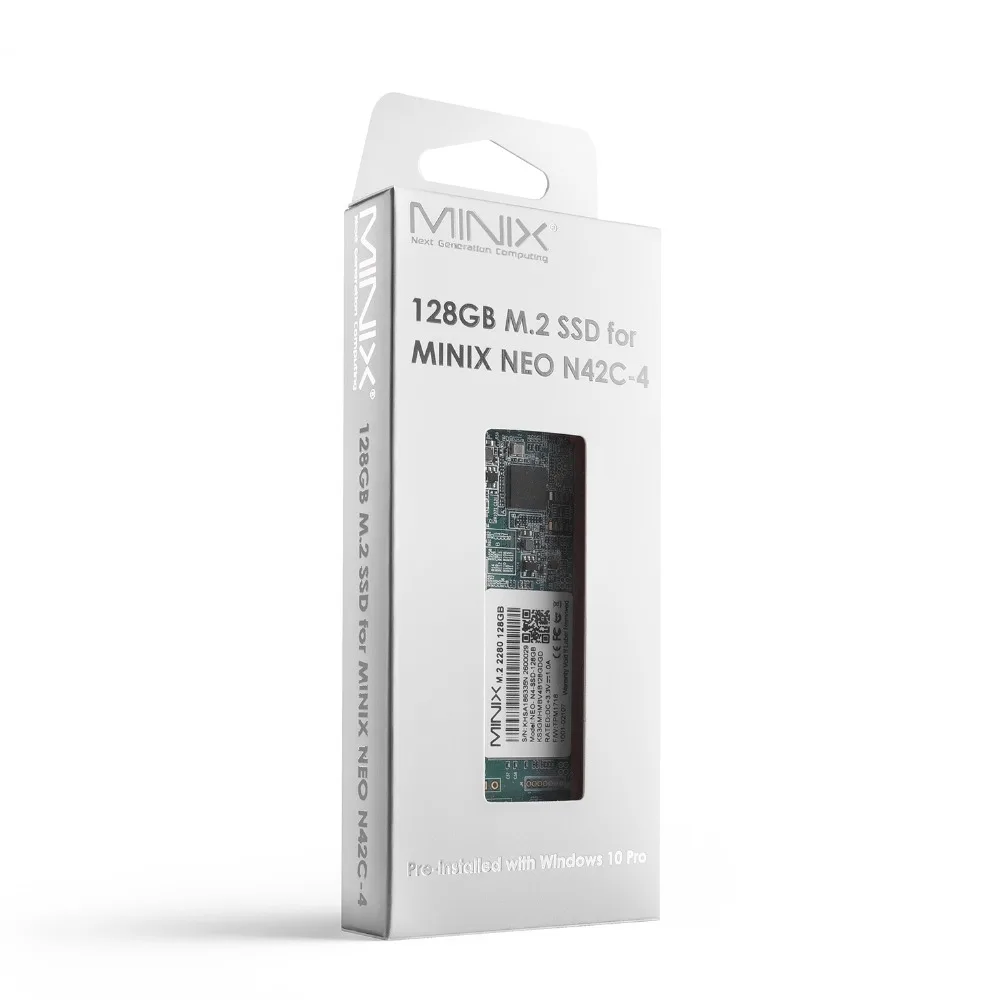Твердотельный накопитель MINIX NEO N4 128 ГБ M.2 2280 SATA III SSD для мини ПК|Мини ПК| |