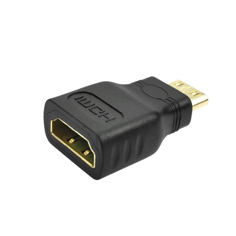 Промо-Акция! Мини HDMI к HDMI адаптер Женский к мужской F-M Конвертер Разъем для HDMI 1080 P Кабельный адаптер для HDTV