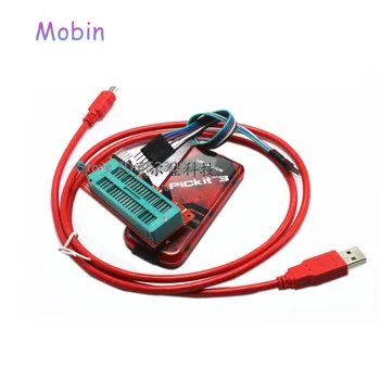 

2pcs/lot PICKIT3 Programmer + PIC ICD2 PICKit 2 PICKIT 3 Programming Adapter Universal Programmer Seat Free shipping