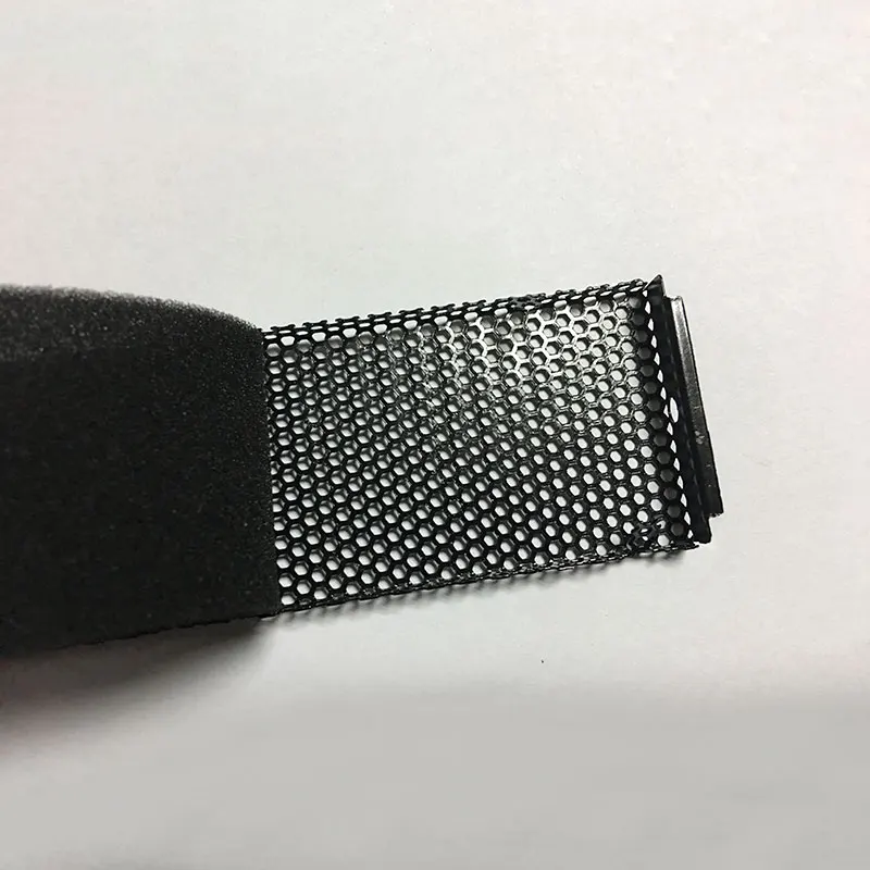 New Computer Main Chassis Front Bezel Dustproof Filter Components Net Cooling Accessories Black Aluminum alloy Protective Net