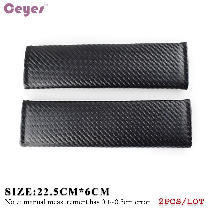 Car Seat Belt Cover Case Car-Styling For Peugeot Hyundai Mazda Ford Volvo Jeep Mercedes Smart AMG Emblems