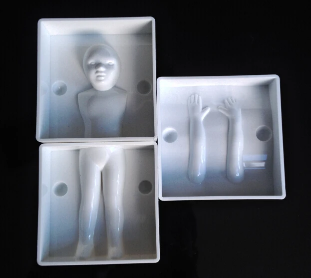 Baking Decoration Fondant 3D People Shaped Cake Figure Mold Human Body