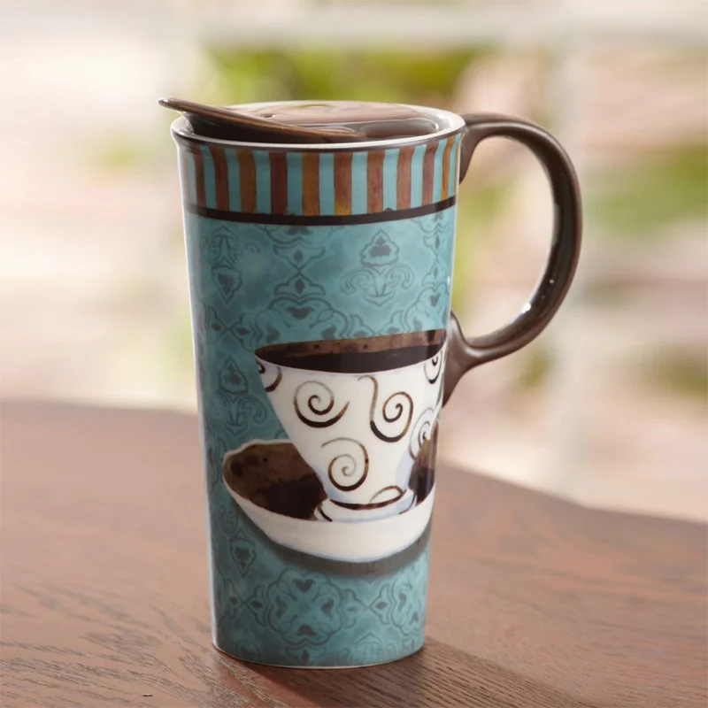 500 мл креативная керамическая кружка контейнер для воды чашки и кружки фарфоровая чайная чашка кофейная кружка - Цвет: see chart