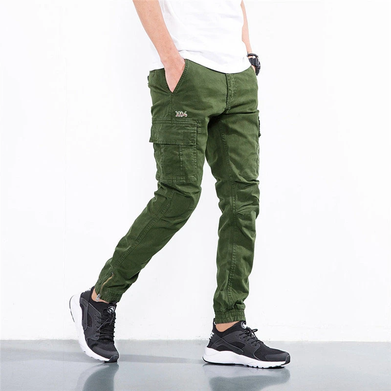 tapered leg pants mens