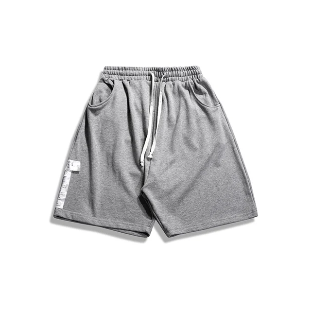 HEYGUYS street wear hip hop short pants men cotton fitness clothes drop