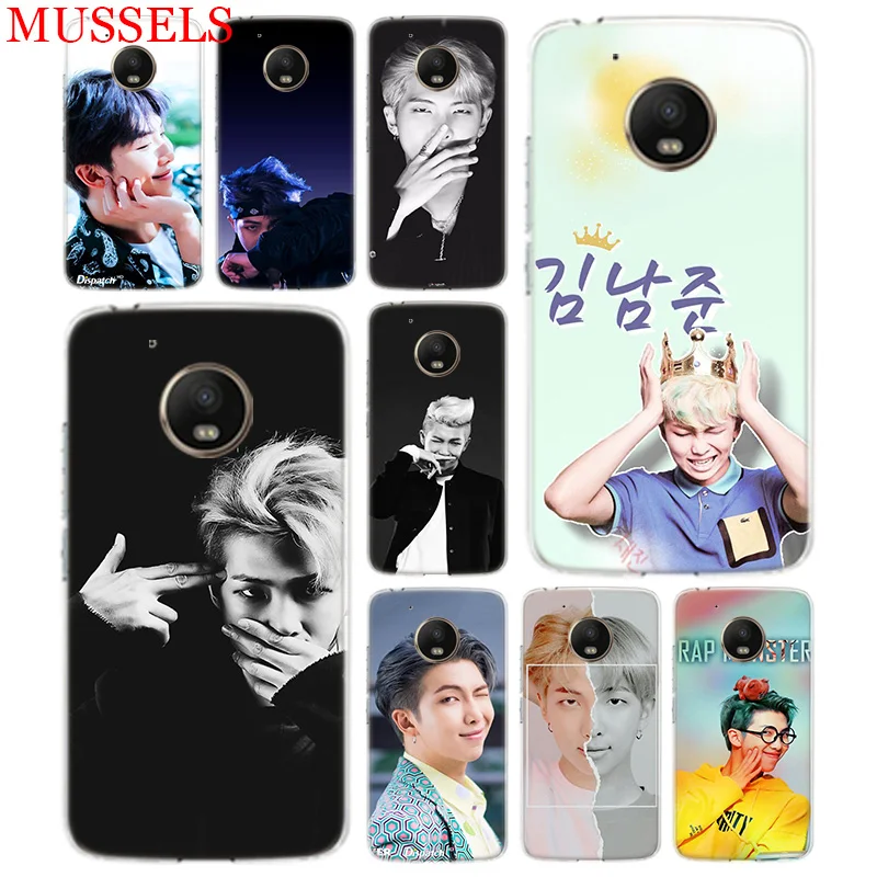 

Rap Monsters RM Namjoon Phone Case For Motorola Moto G7 G6 G5S G5 E4 Plus G4 E5 Play Gift Pattern Customized Coque Cover Shell