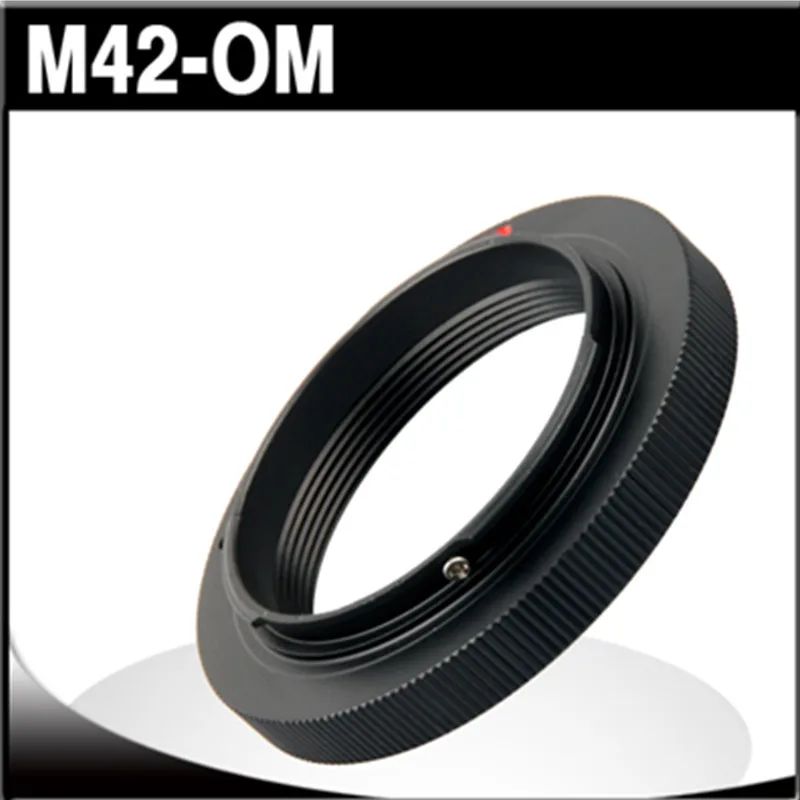 Lens Mount Adapter Ring for M42 lens and Olympus OM 4/3 adapter / focus