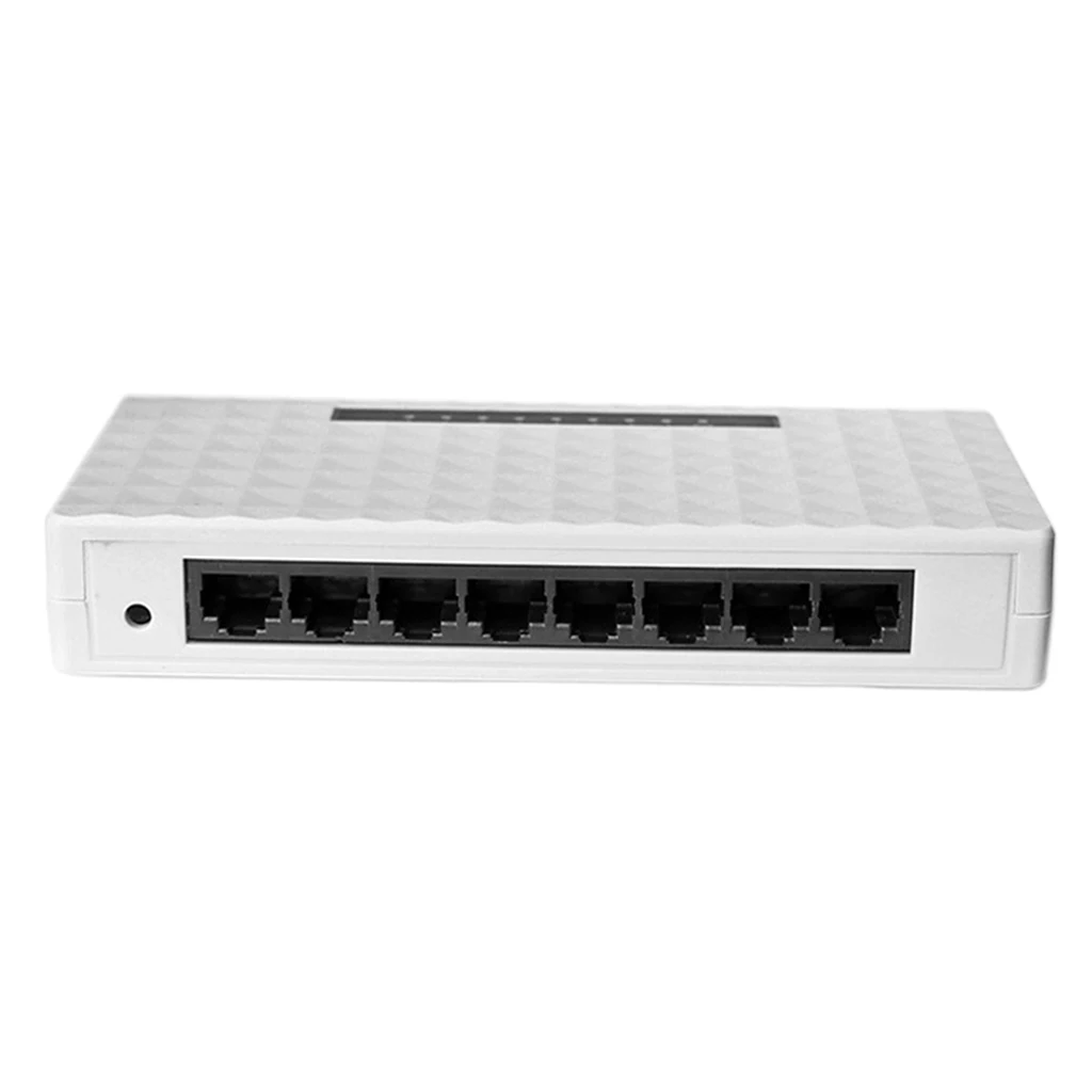 8Port Network Gigabit Switch 10/100/1000Mbps Ethernet Switcher Lan Hub 