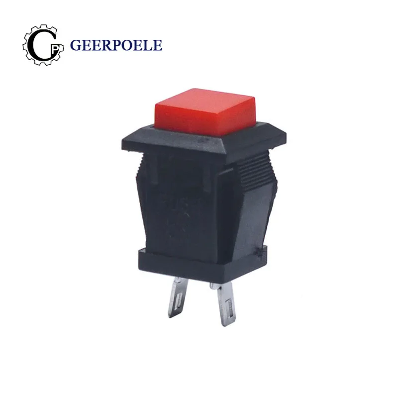 10 шт./лот DS-431 2 Pin Red 250V 2A переключатель лодки Reset Snap-in SPST ON OFF Rocker | Обустройство дома