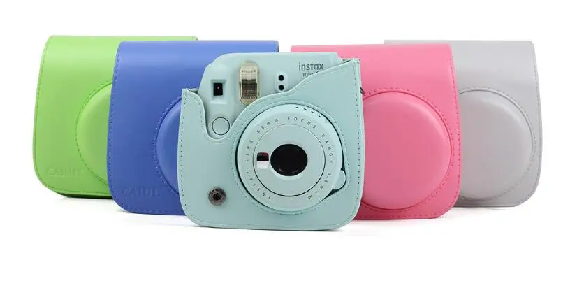 Fuji Fujifilm Instax Mini 9 Mini 8 сумка для камеры из искусственной кожи Аксессуары для мгновенной камеры сумка на плечо защитный чехол с ремешком