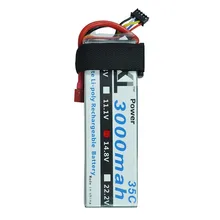 XXL High Power 4S 14.8V 3000mah 35C toys RC Li-polymer battery for RC helicopter car boat quadcopter