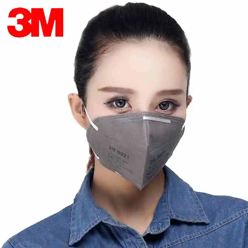 

5/10pcs 3M KN90 9021/9022 Safety PM2.5 Dust Mask Particles Filter Cotton Polishing Industrial