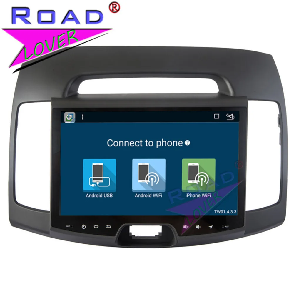 Cheap Roadlover Android 8.1 Car Multimedia Autoradio For Hyundai Elantra 2015 Stereo GPS Navigation Magnitol 2 Din Player Video NO DVD 5