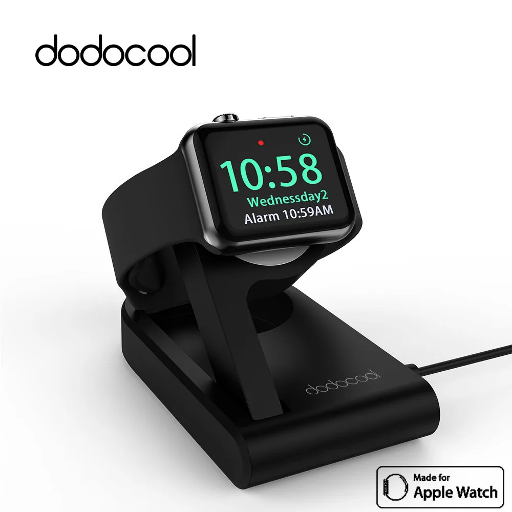 bilder für Dodocool MFi Zertifiziert Faltbare Magnetic Charging Dock Halter Stehen ladegerät für 38mm/42mm Apple Uhr 3ft Integrierte Usb-kabel bilder für Dodocool MFi Zertifiziert Faltbare Magnetic Charging Dock Halter Stehen ladegerät für 38mm/42mm Apple Uhr 3ft Integrierte Usb-kabel