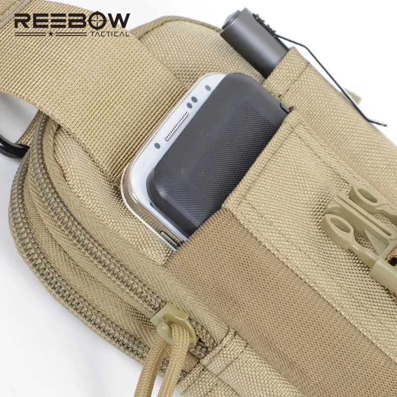 Onebow Открытый тактический molle EDC Утилита Сумка гаджет пояс поясная сумка с сотового телефона застежка кобуры