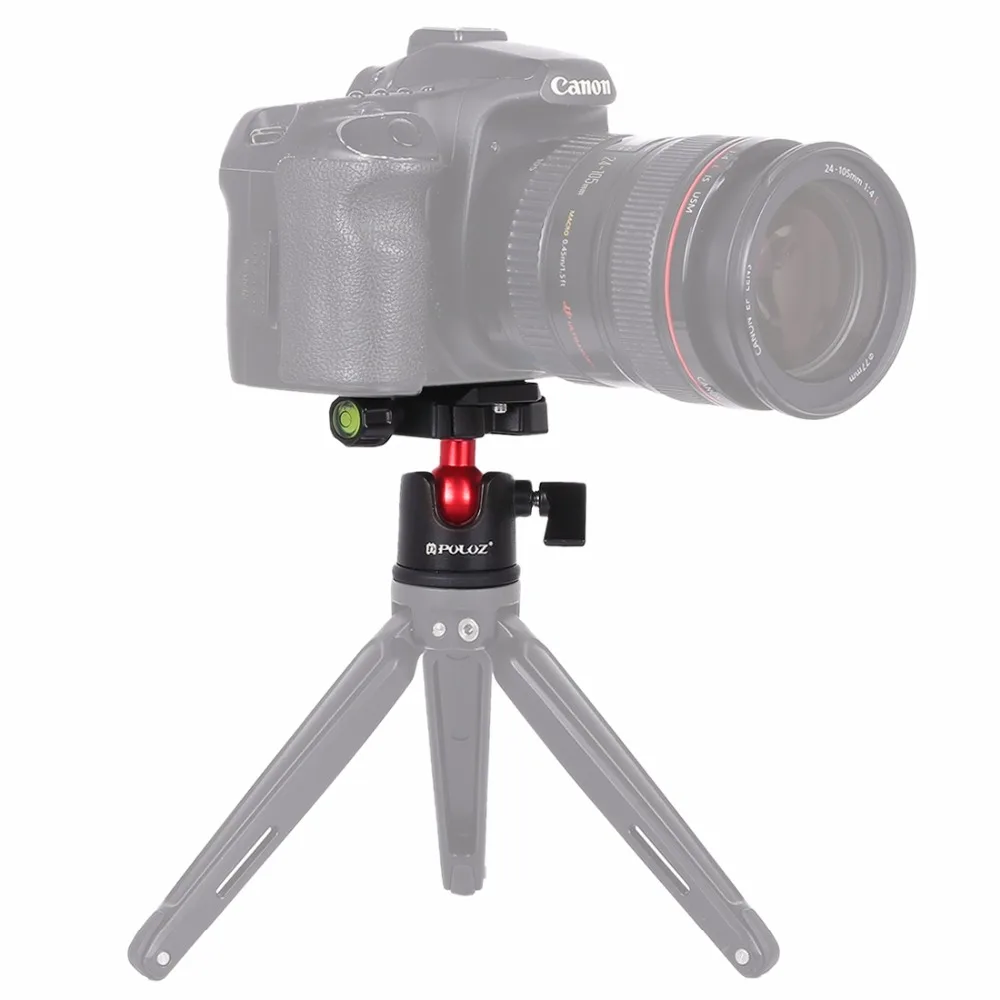 

PULUZ 360 Degree Rotation Panoramic Metal Ball Head with Quick Release Plate for DSLR & Digital Cameras