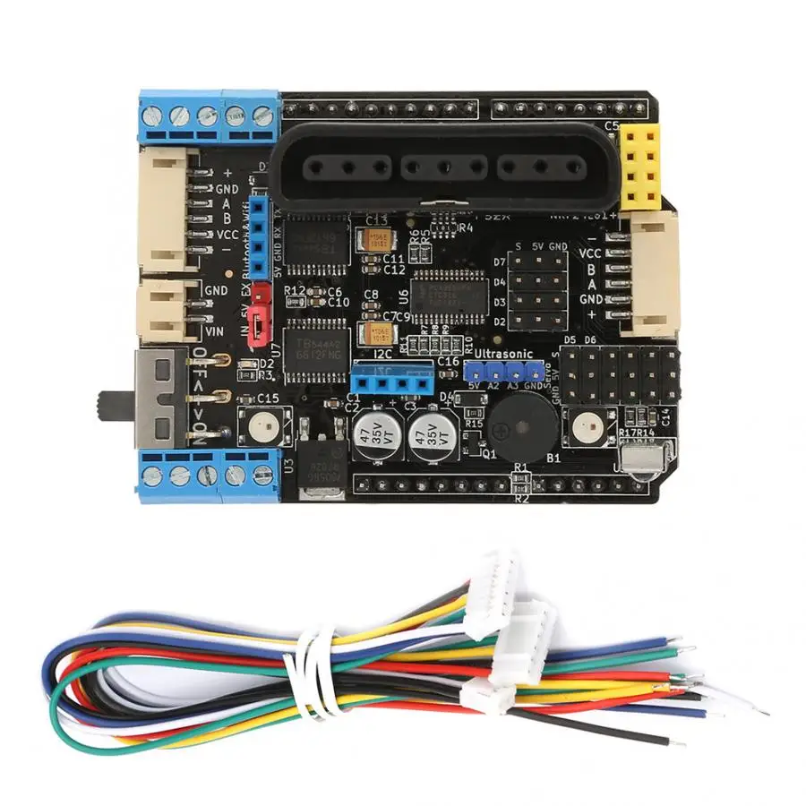 

5V 4-way TB6612 DC Motor Drive Module PS2 Motor Controller Board Fit for Nano V3.0