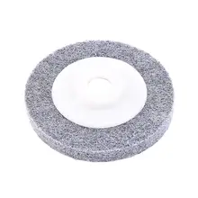 

1Pc 100 * 12 * 16 Mm Fiber Polishing Wheel Buffing Pad Grinding Abrasive Disc For Metal Wood Polishing On Angle Grinder