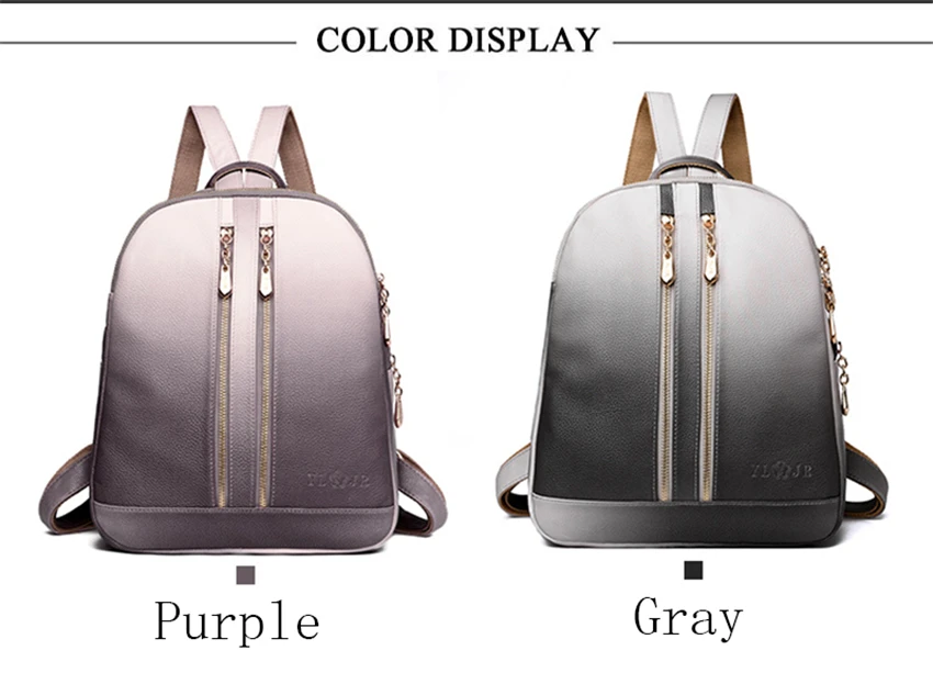LANYIBAIGE Модный женский рюкзак из высококачественной кожи, Женский школьный рюкзак, дизайнерские женские дорожные сумки Mochila