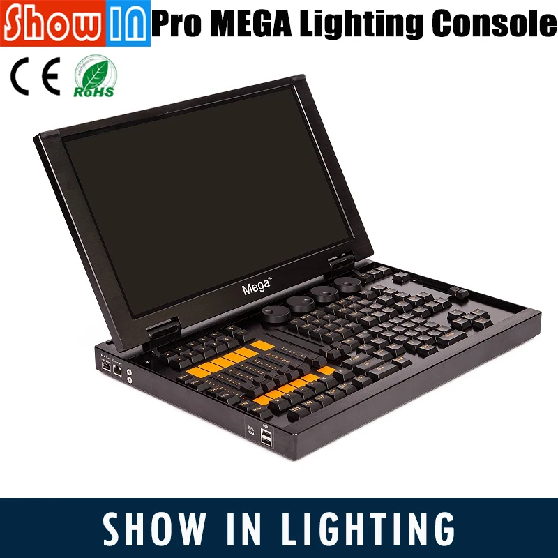 

New AIO Portable Pro Version Lighting Console DMX Controller Stage Lighting DJ Disco Music Equipment 32GB SSD Bluetooth Wifi