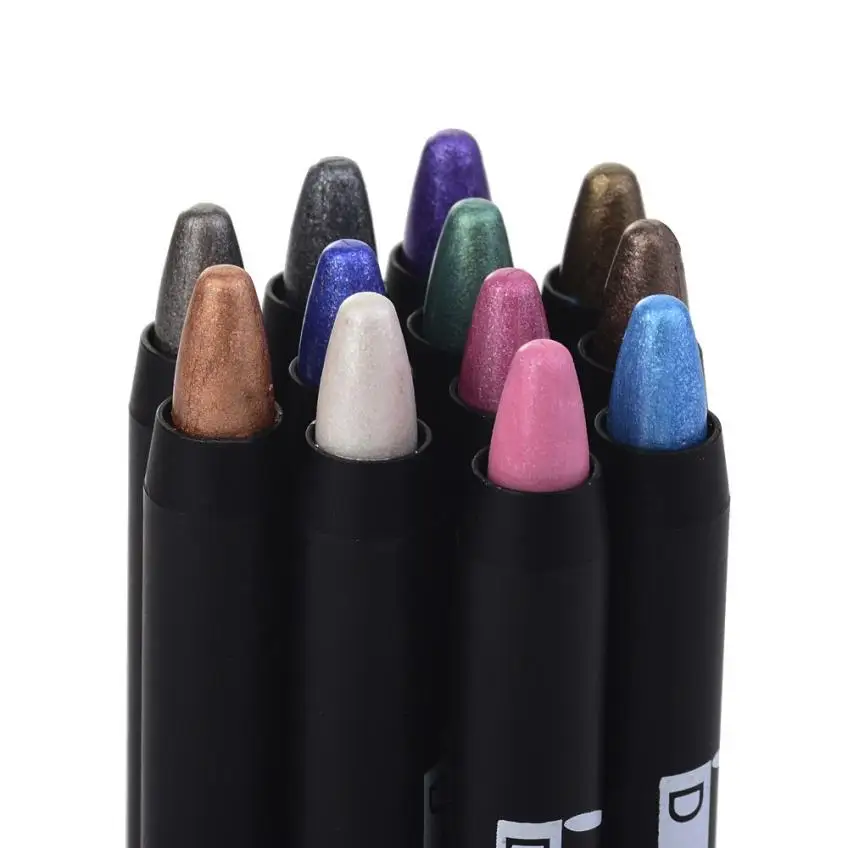 2017 Beauty Pro Highlighter Eyeshadow Pencil Cosmetic Glitter Eye