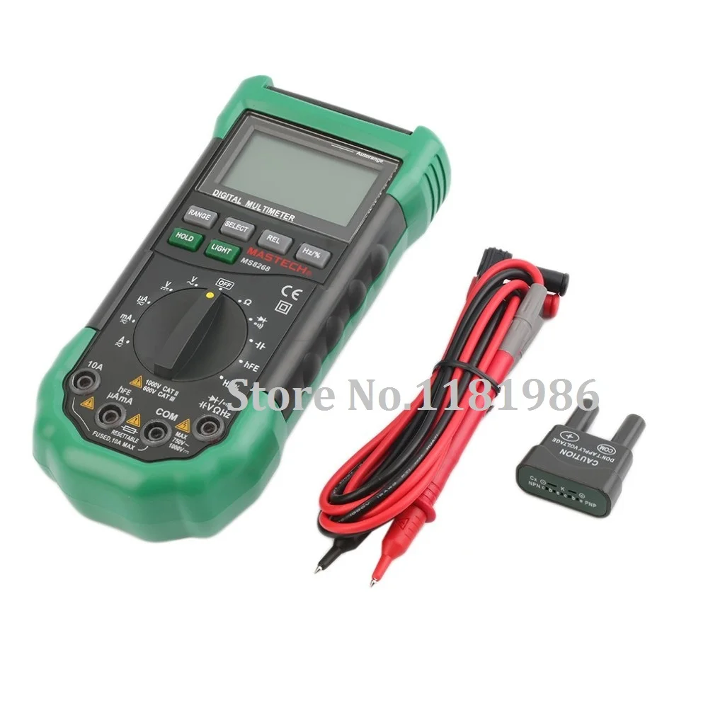 Цифровой Мультиметр Mastech MS8268 с автоматическим диапазоном полной защитой AC/DC
