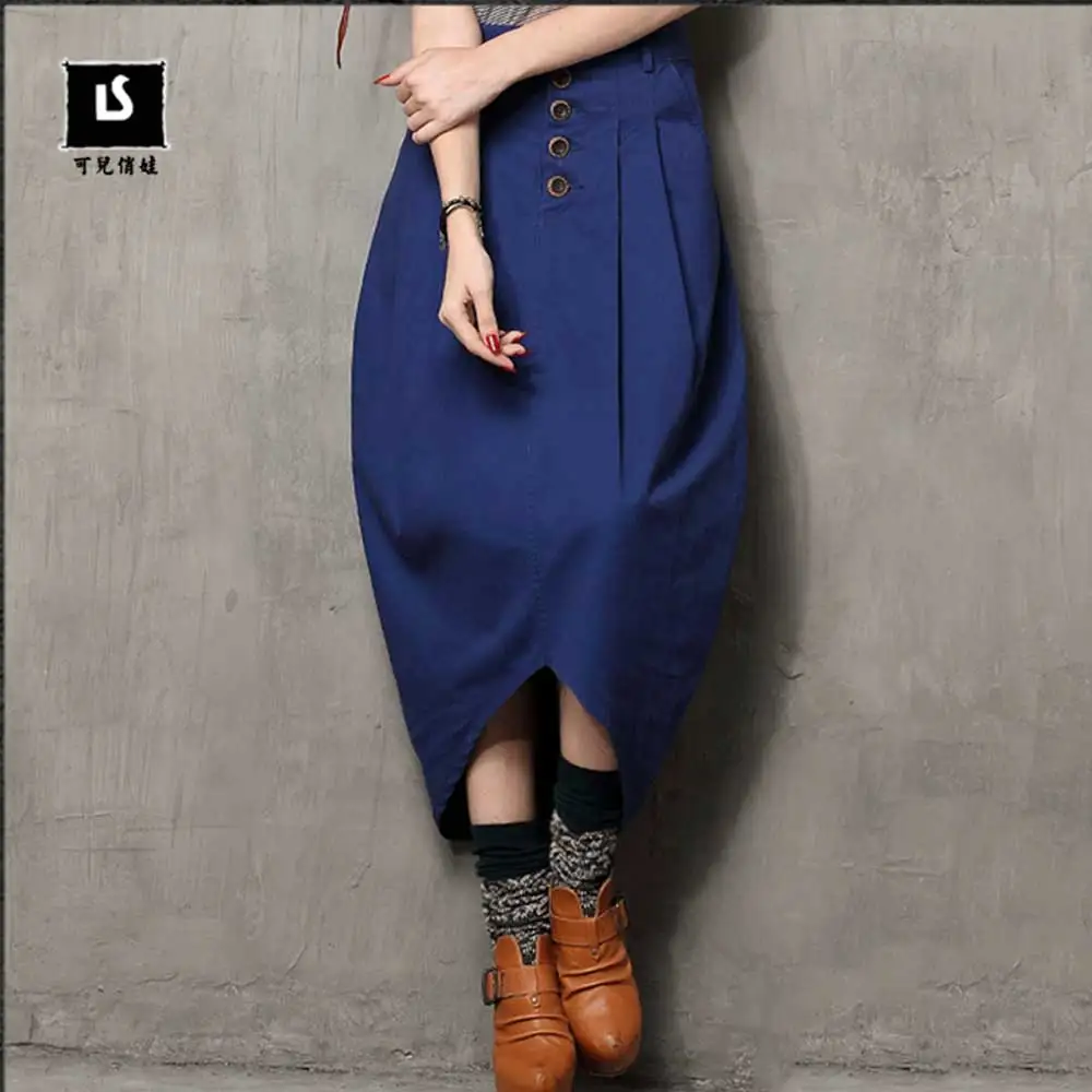 2017 font b Women b font s summer new irregular font b skirt b font retro