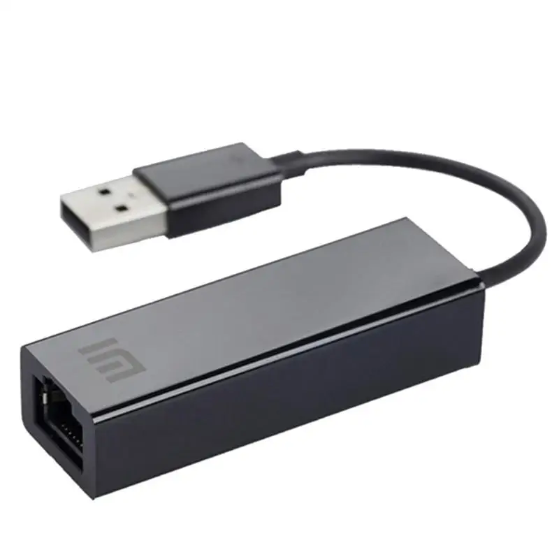 Xiaomi USB 2,0 для RJ45 адаптера Ethernet сетевой карты для медиаплеер Xiaomi 3