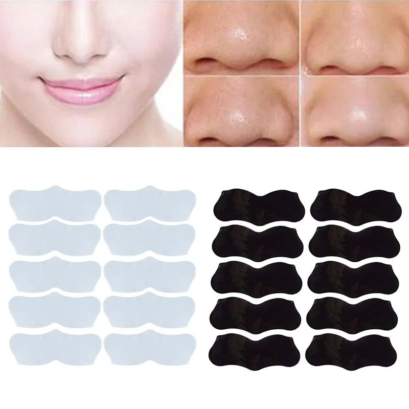 

10pcs Face Skin Care Nose Sticker Remove Blackhead Acne Remover Mask Clear Black Head 3 Step Kit Deep Nose Pore Cleaning Strips