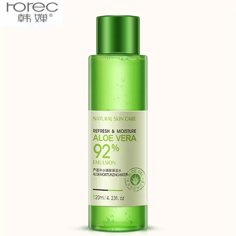 

HOREC 120ml Aloe Vera Facial Toner Water Enriched Nourishing Face Care Nutrition Hydrating Moisturizing Whitening Tonic Liquid