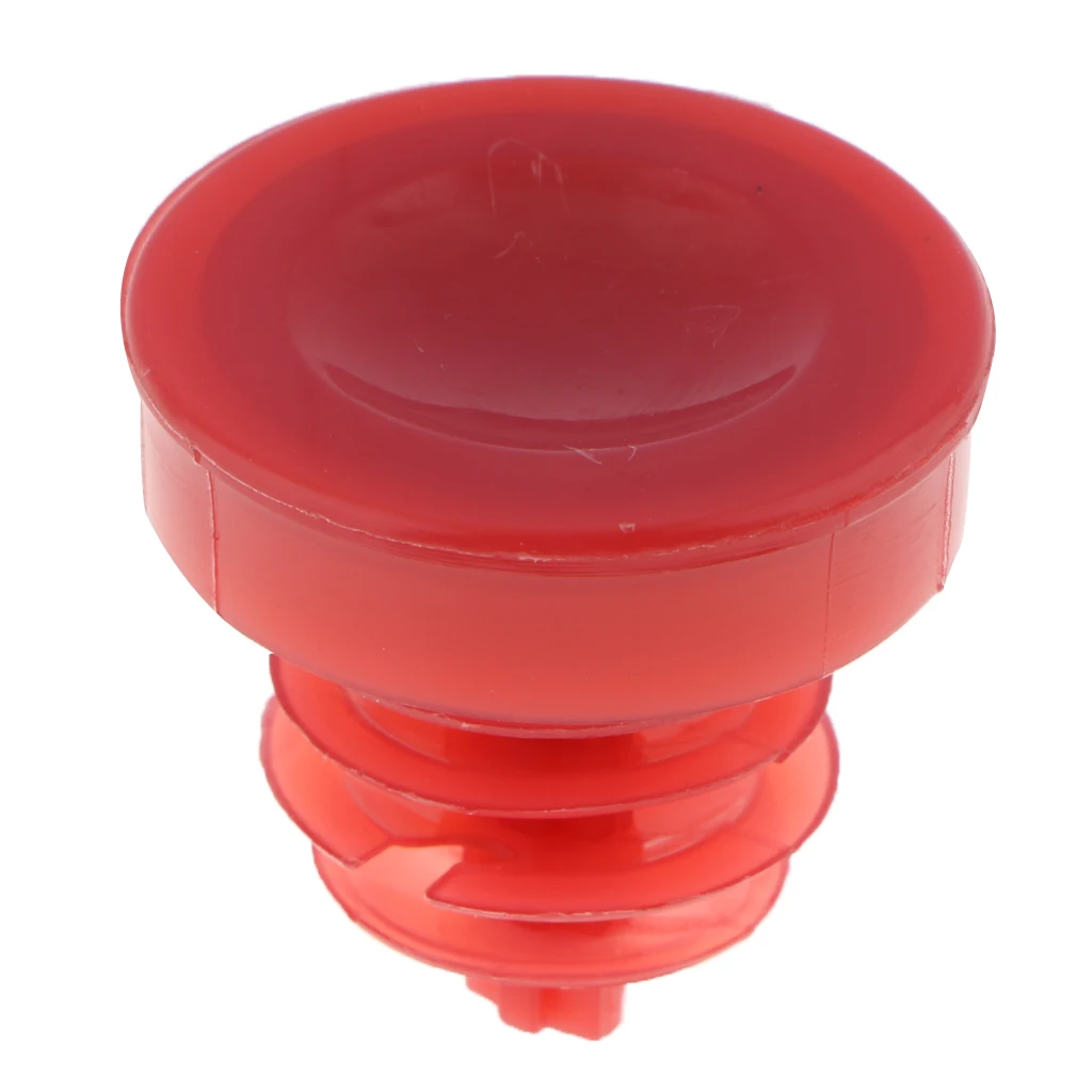 AUTOKAY Hydraulic Power Steering Pump Red Reservoir Cap Plug Cover Fit for Honda Acura Pack of 2 