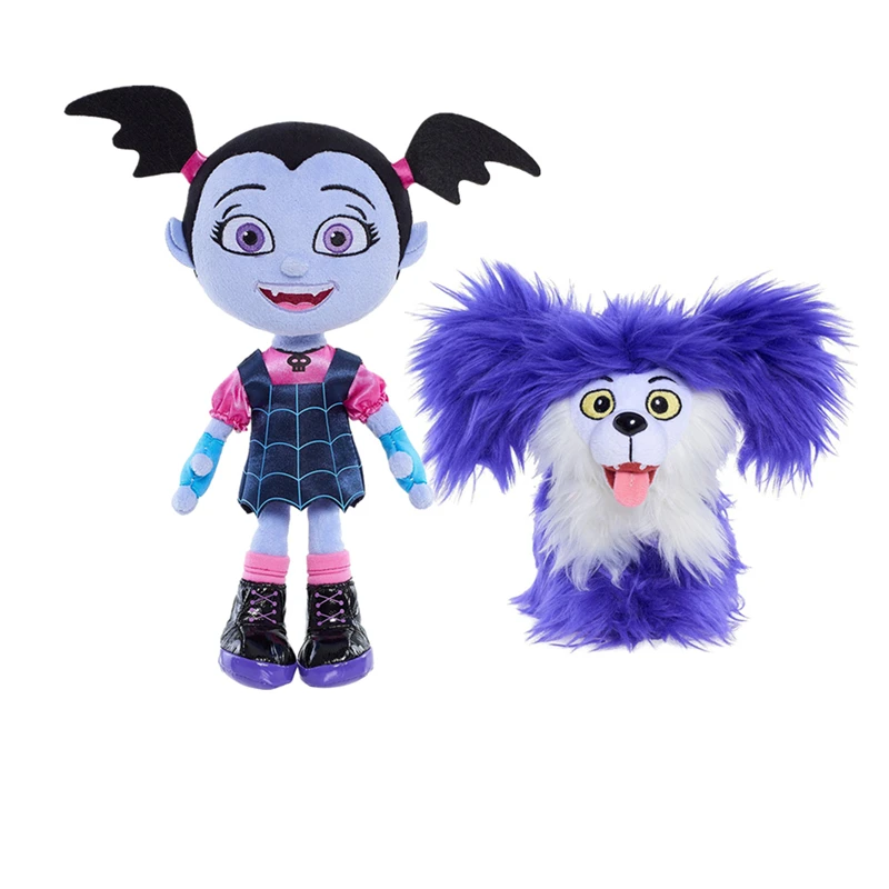 Vampirina вамп bat девушка и фиолетовый собака чучело Плюшевые игрушки куклы подарок для детей