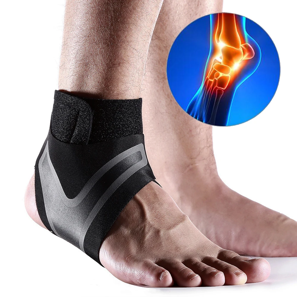 

2 pc Ankle Support Suit Protect Ankle Safety High Elastic Sport Ankle Support, Sprain Prevention Sport Fitness Guard Band